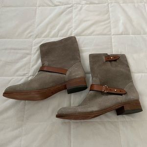 Coach Amy Suede Booties Size US6/ EUR 36